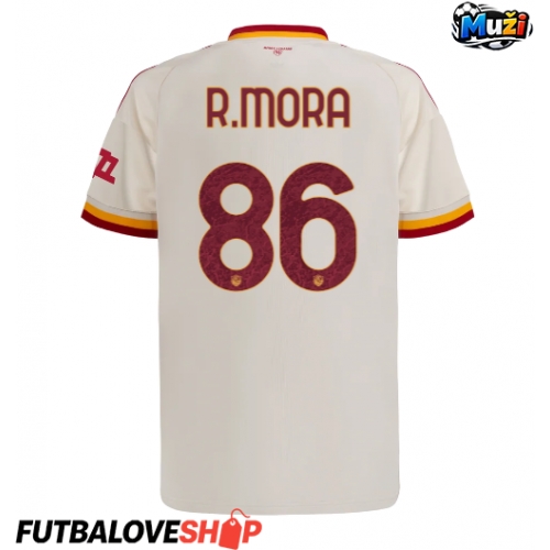 Dres AS Roma Rodrigo Mora #86 Preč 2026-27 Krátky Rukáv